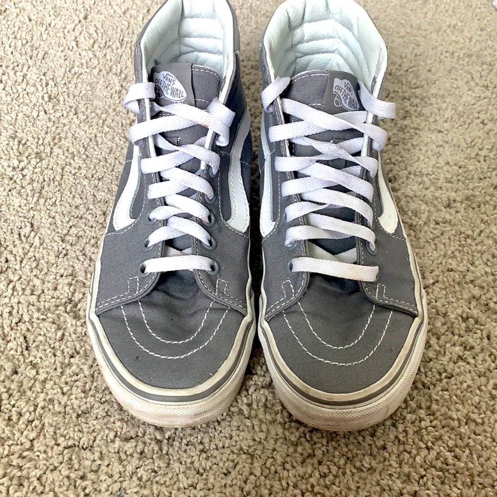 Gray Hightop Vans